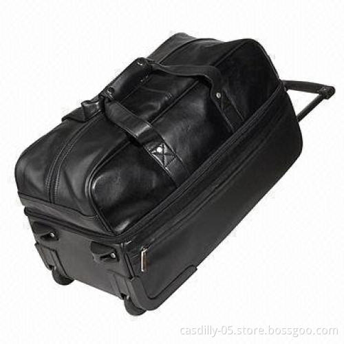 Trolley bag with generous top compartment